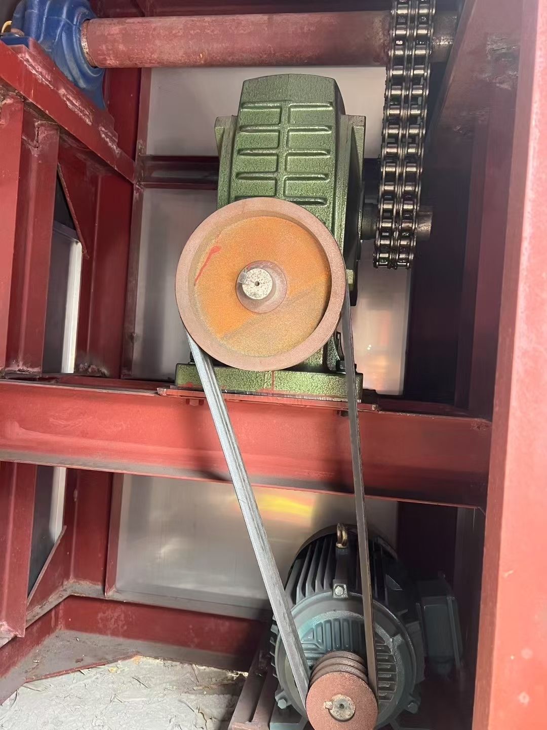 转让二手三维混合机 一台容积600升变频调速三维运动混合机