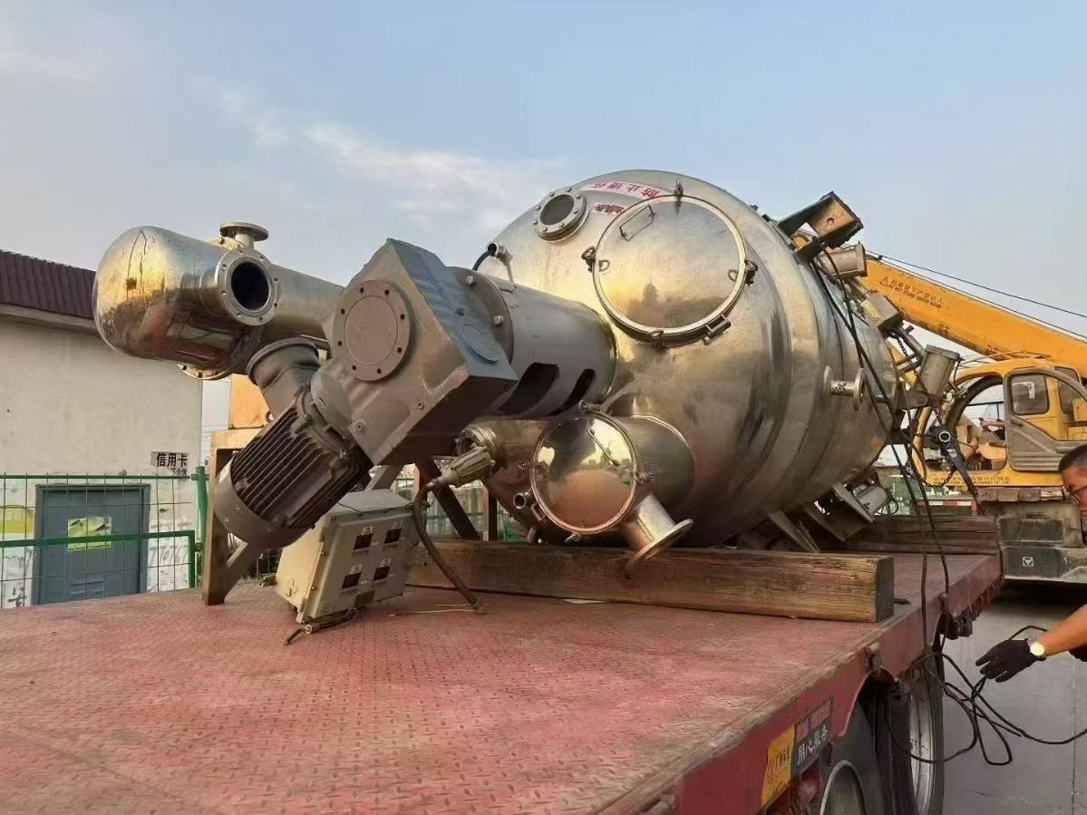 转让二手动态提取罐 一台容积6000升多功能动态提取罐