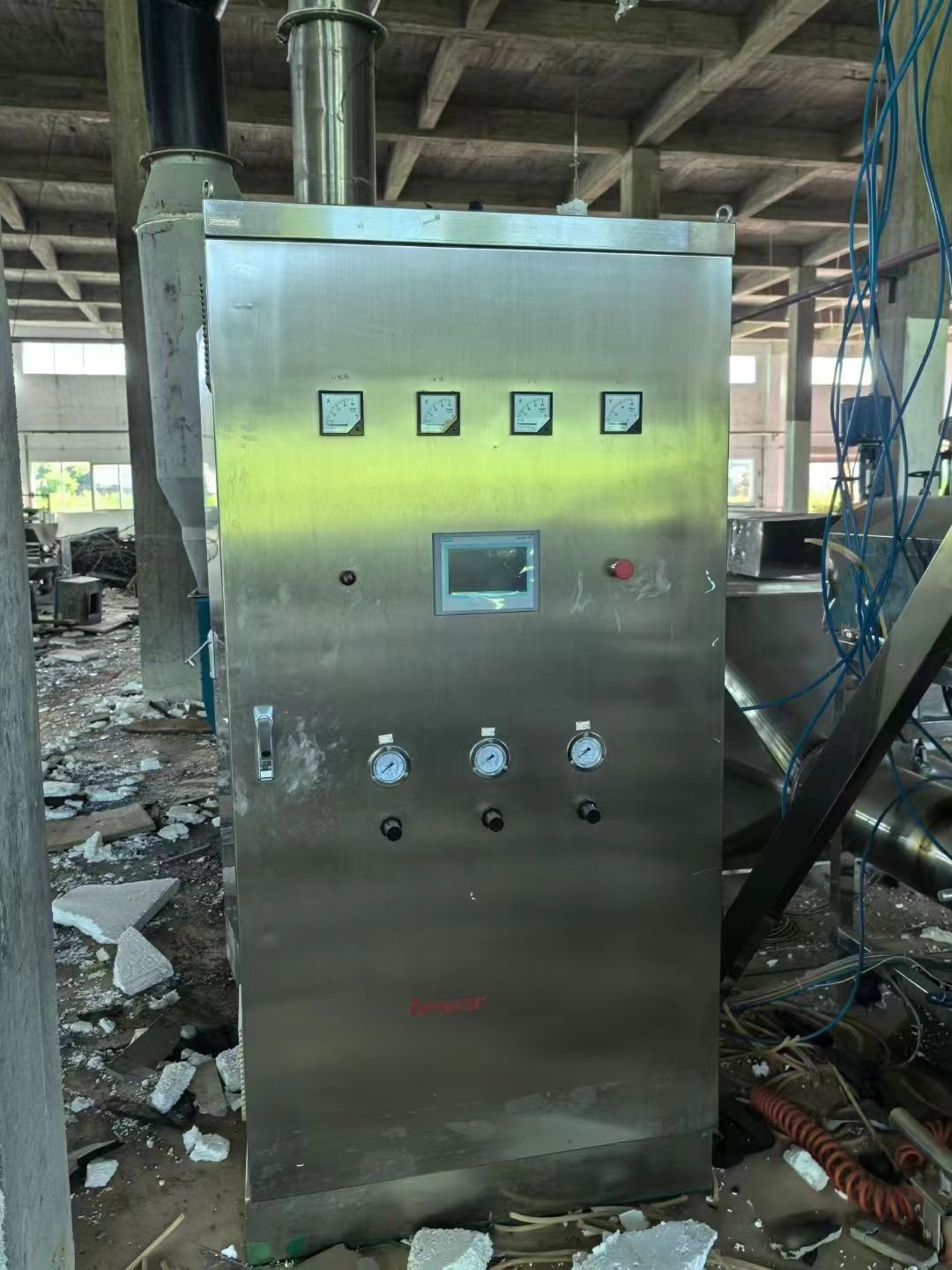 转让二手沸腾干燥机 一台120型常州力马产高效沸腾干燥机