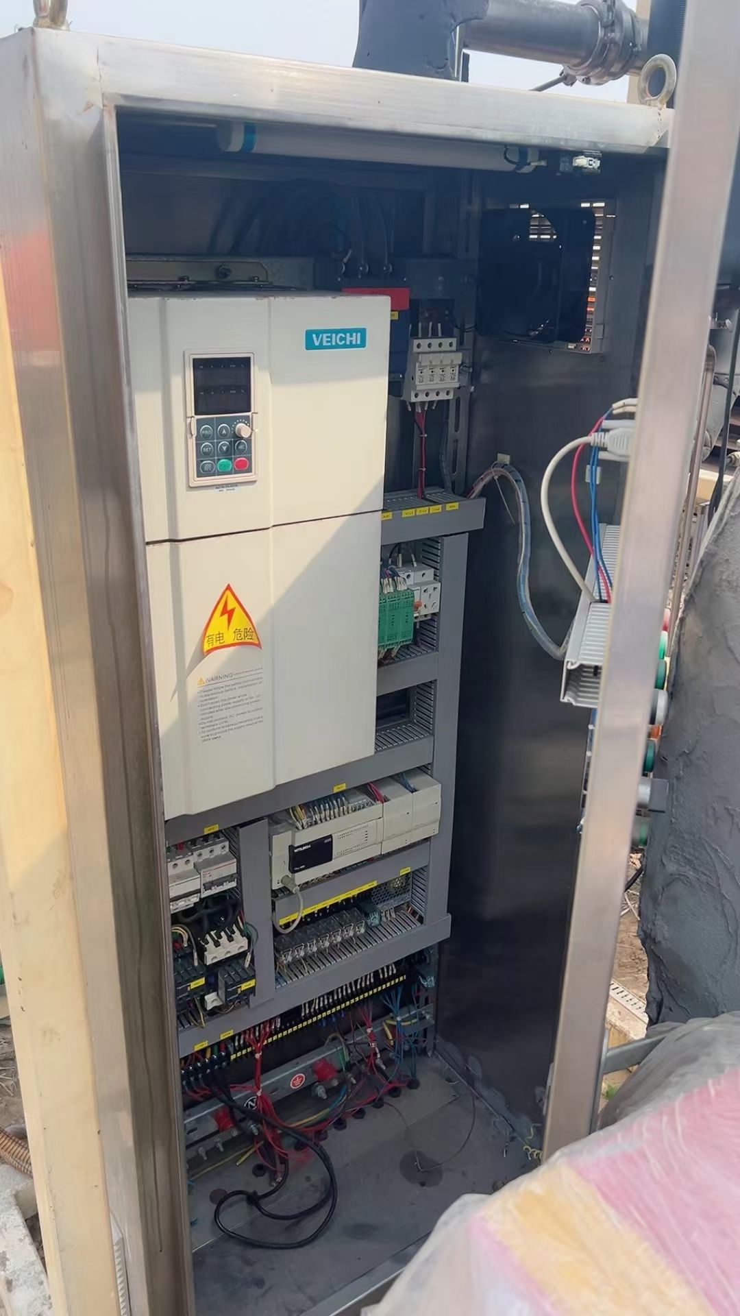 转让二手MVR蒸发器 一套容积200L撬装式MVR蒸发器