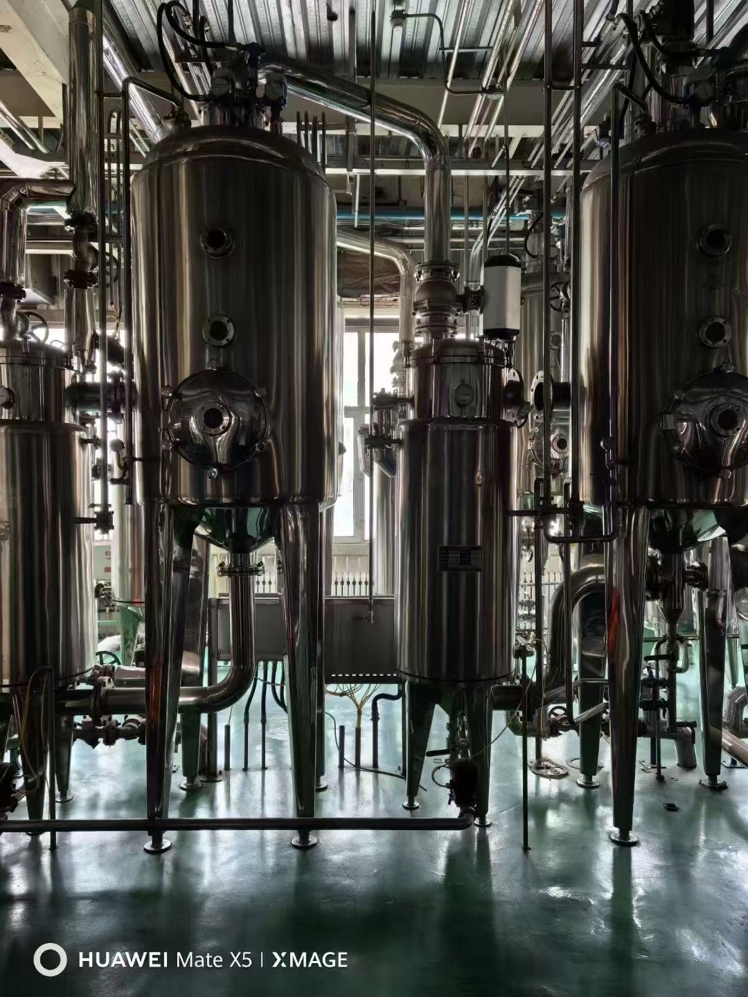 转让二手浓缩蒸发器 双效1000L-双效1500L高效浓缩蒸发器