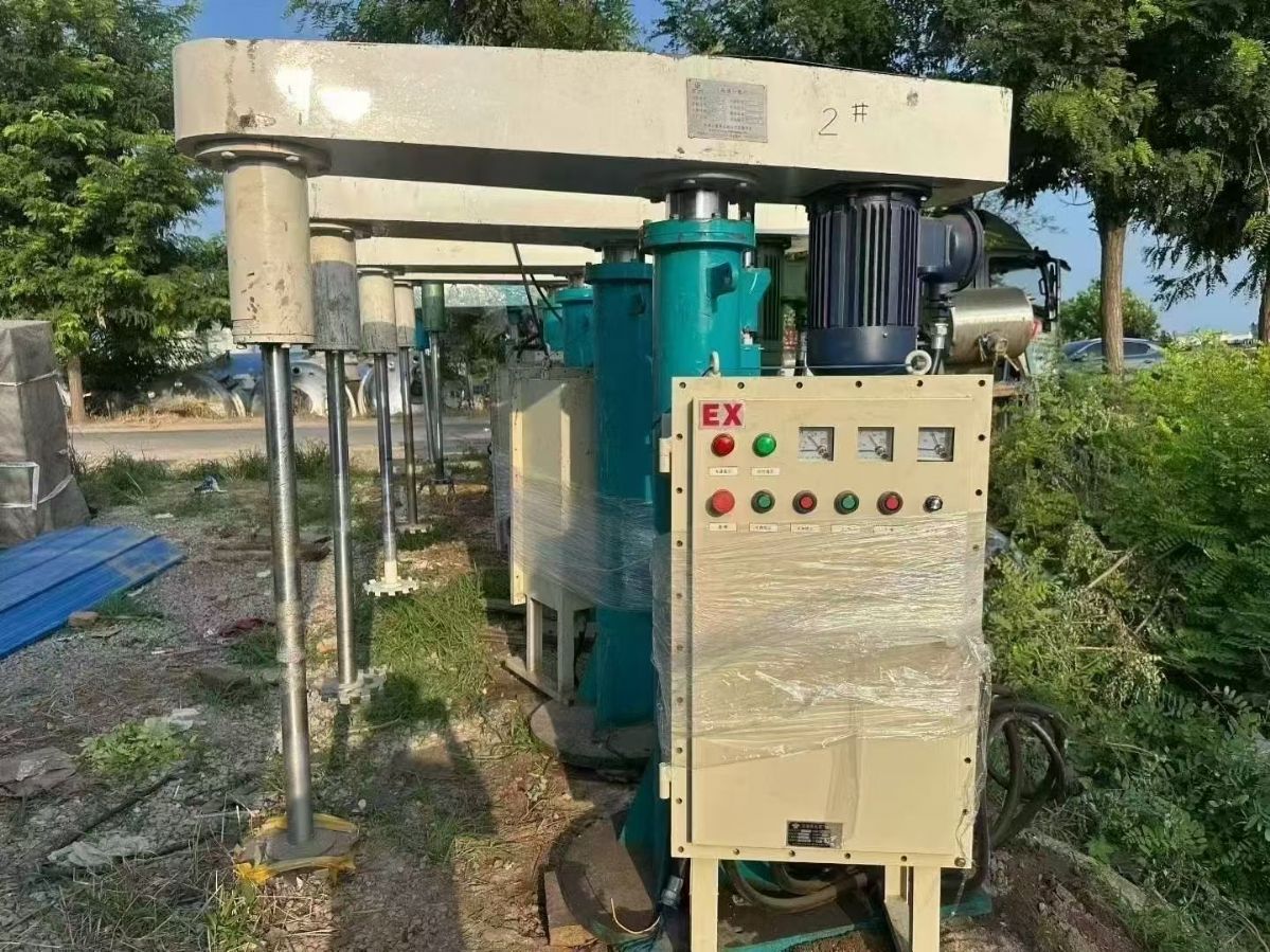 转让二手高速分散机 五台功率7.5千瓦全方便变频高速分散机