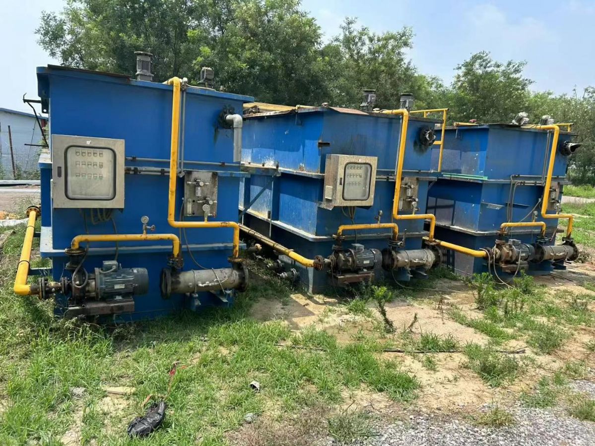 转让二手气浮机 三台面积20立方环保科技气浮机