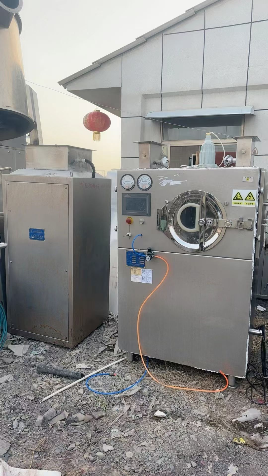 转让二手高效包衣机 一台BGB-10C全自动高效包衣机