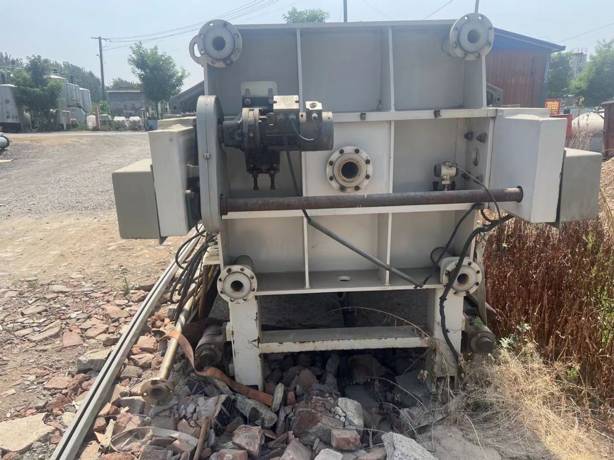 转让二手隔膜压滤机 一台120平方景津产自动隔膜压滤机