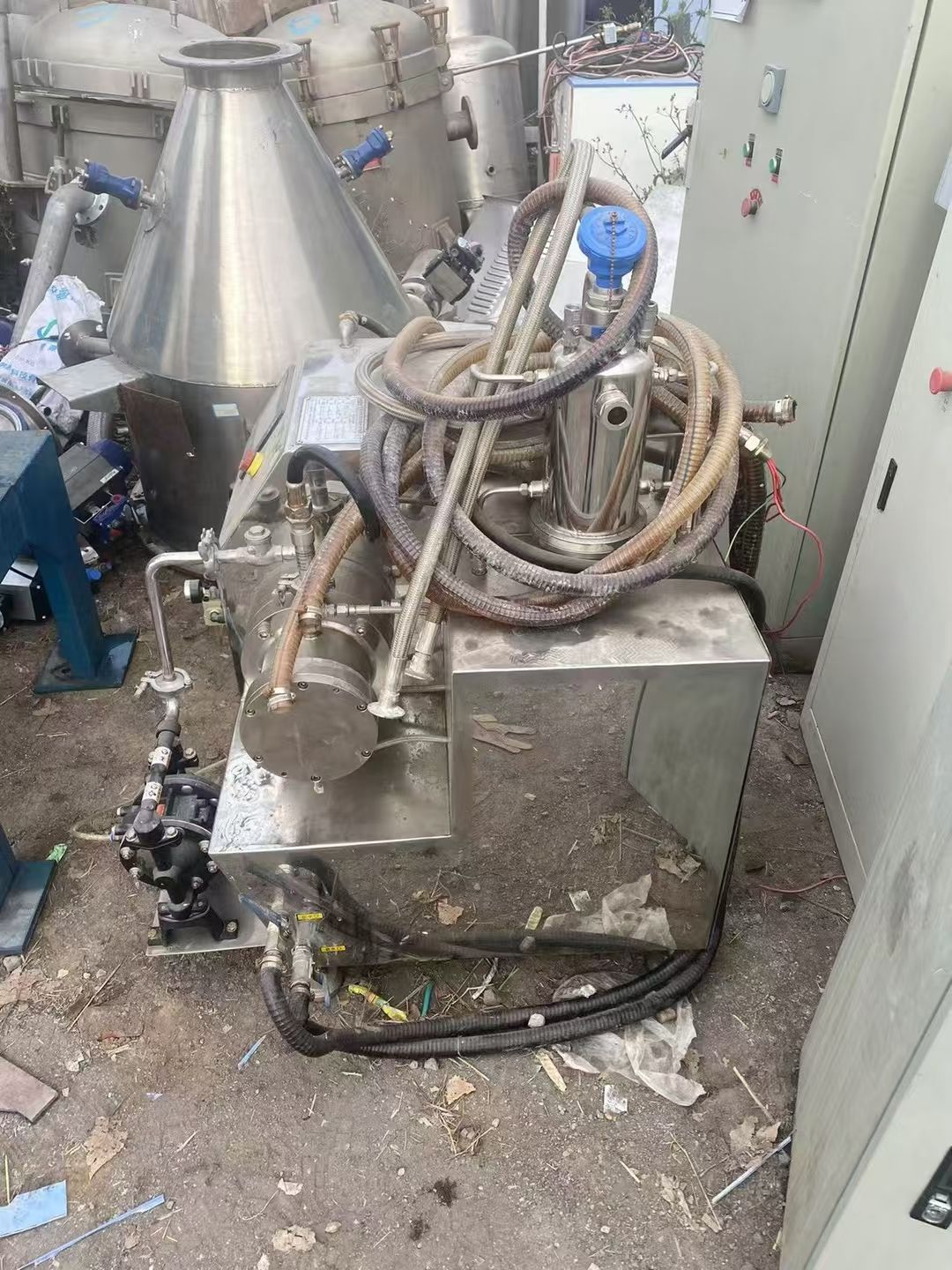 转让二手纳米砂磨机 一台实验型容积1L陶瓷纳米砂磨机