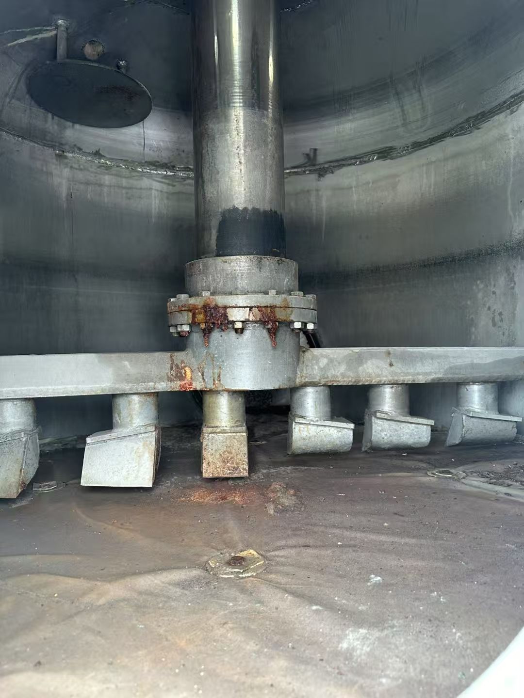 转让二手三合一过滤机 一台容积3立方三合一洗涤过滤干燥机