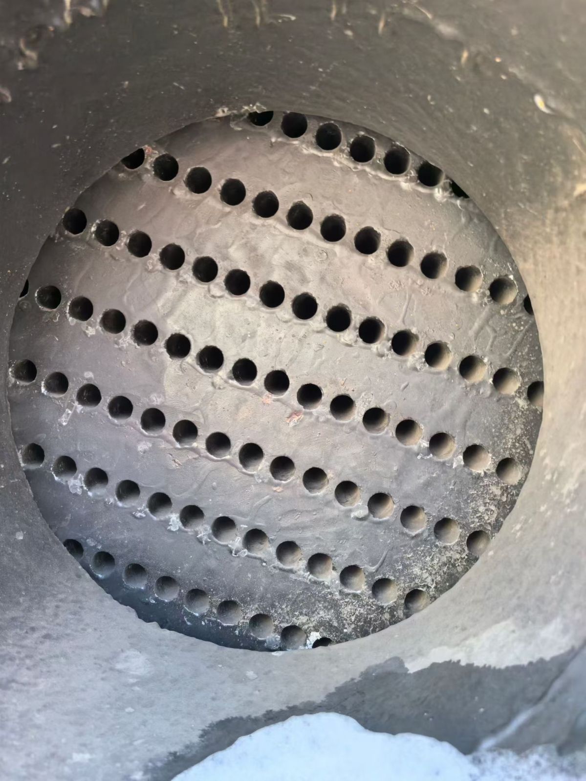 转让二手石墨换热器 一台面积200平方石墨管式换热器