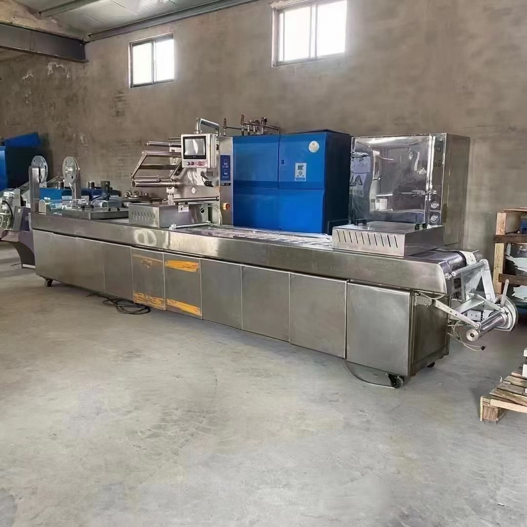 转让二手拉伸膜包装机 两台420型小康产全自动拉伸膜包装机