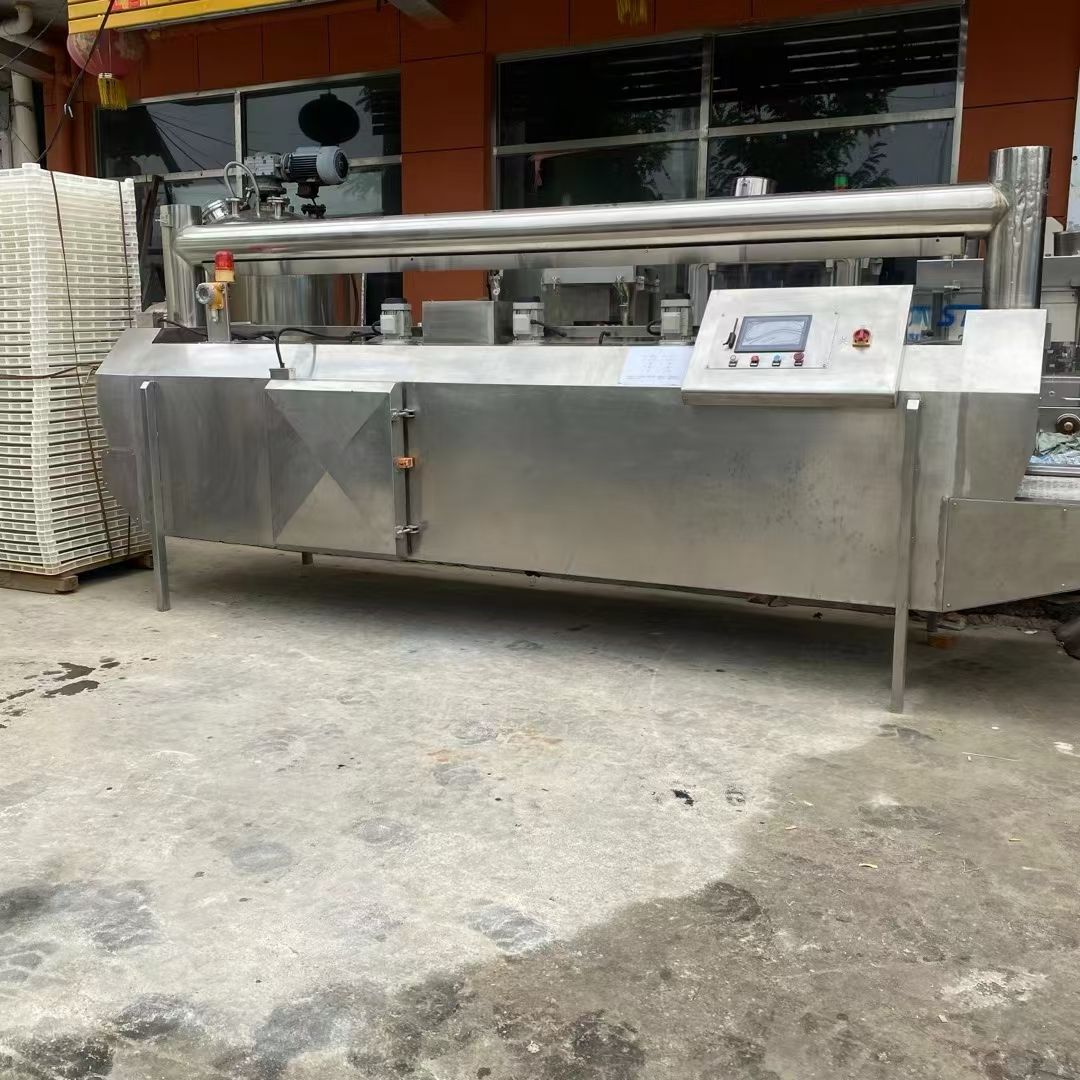 转让二手液氮速冻机一台科威嘉尼产300型5米液氮速冻机