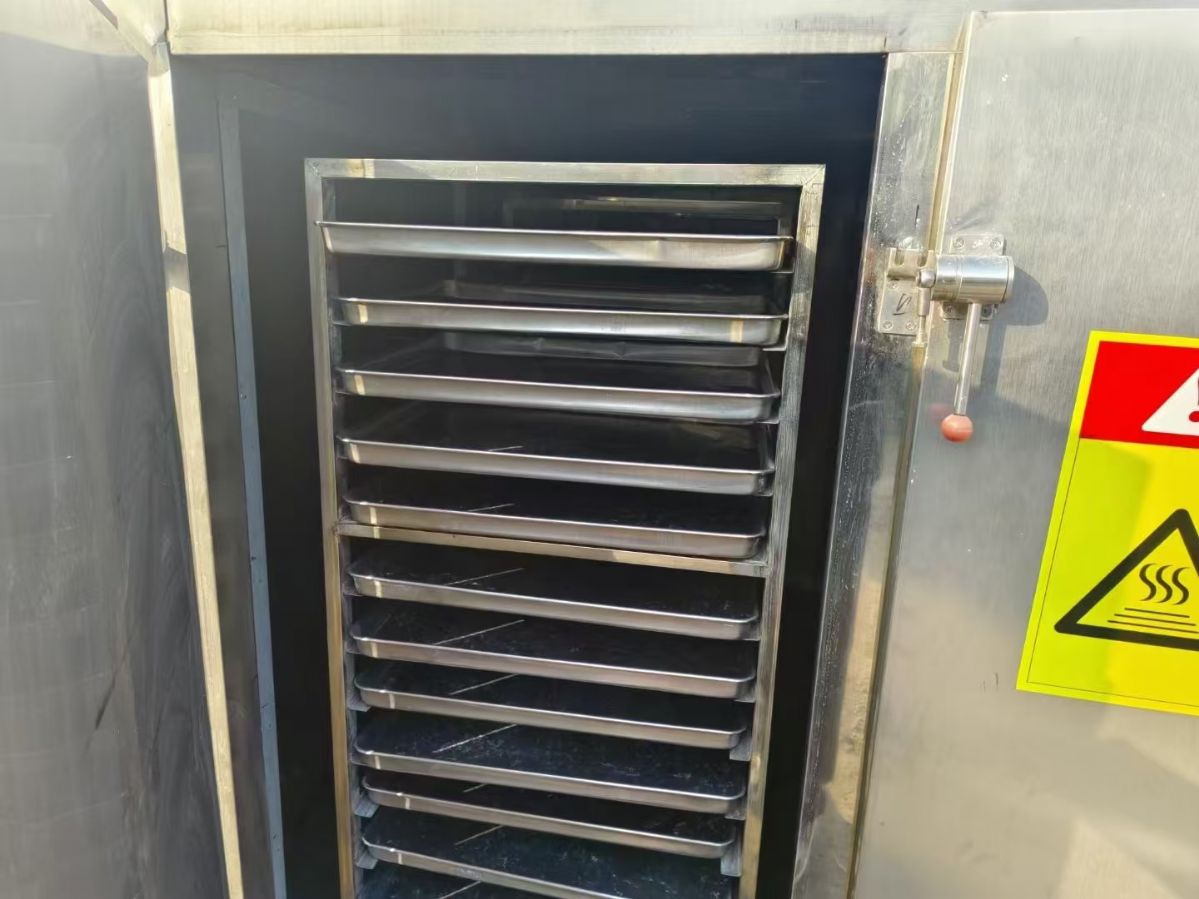 转让二手热风烘箱 一台四门八车192盘电气两用热风循环烘箱