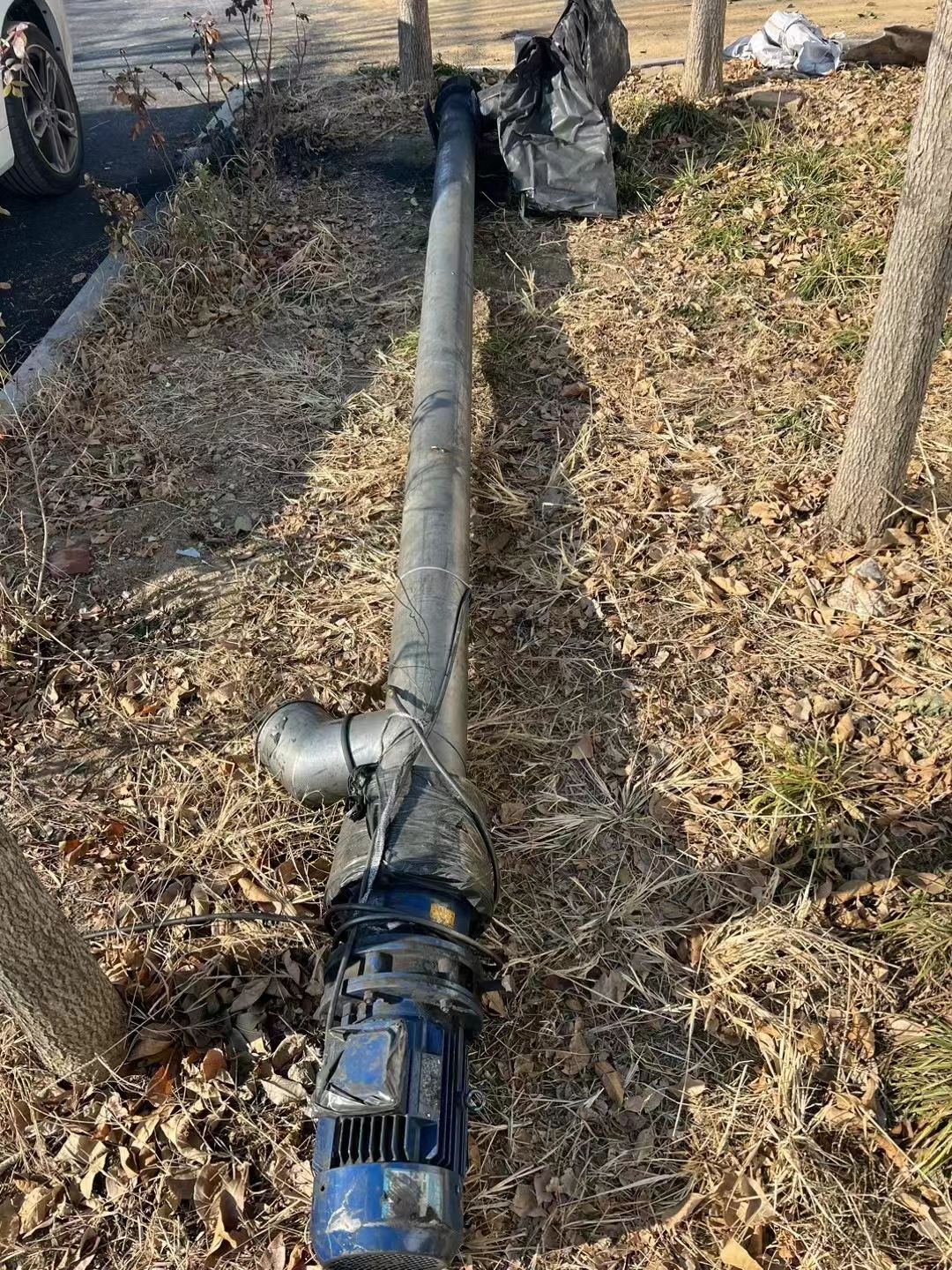 转让二手螺带混合机 一台容积1立方全不锈钢卧式螺带混合机