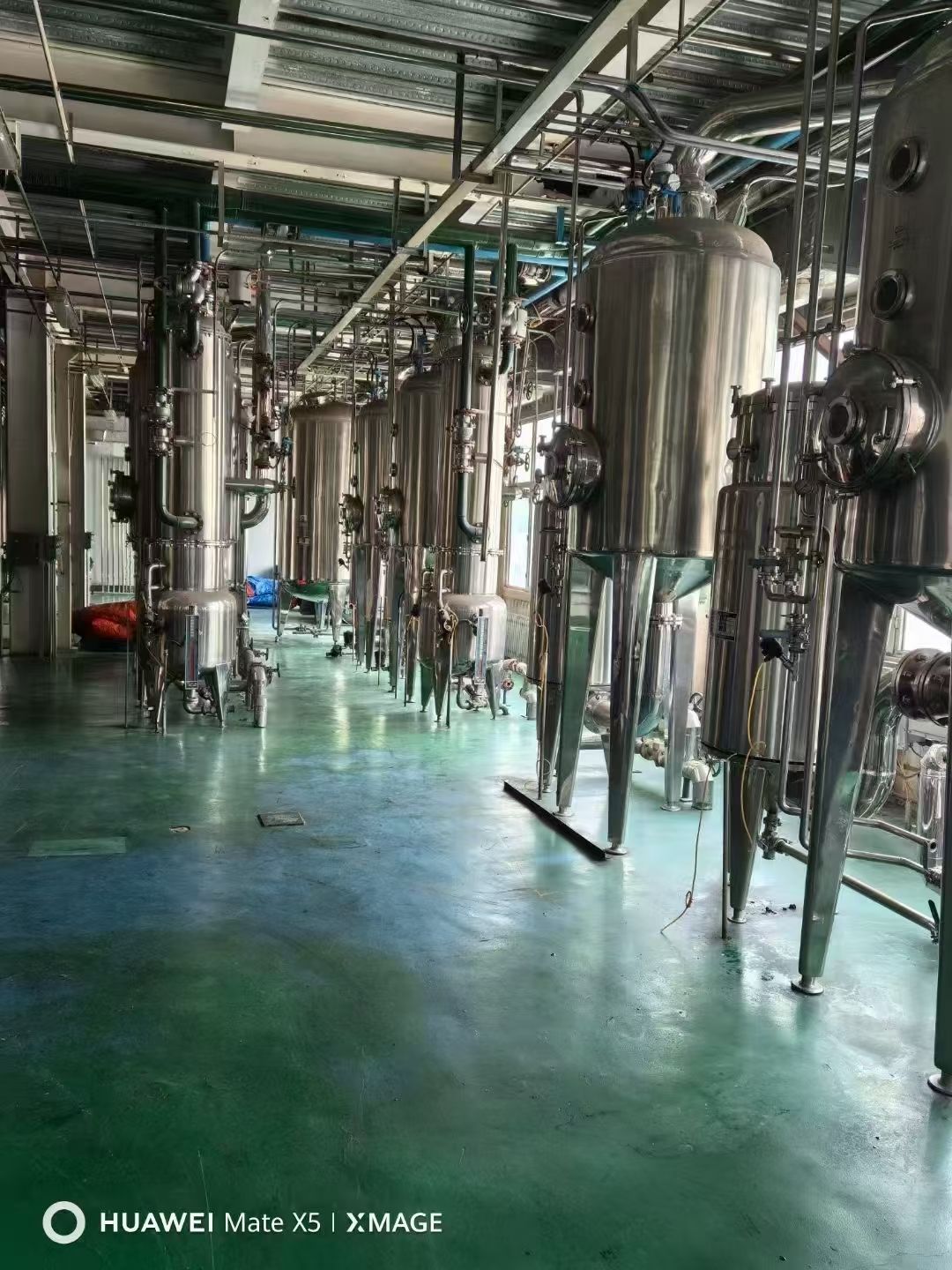 转让二手浓缩蒸发器 双效1000L-双效1500L高效浓缩蒸发器