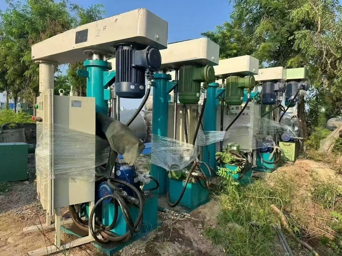 转让二手高速分散机 五台功率7.5千瓦全方便变频高速分散机