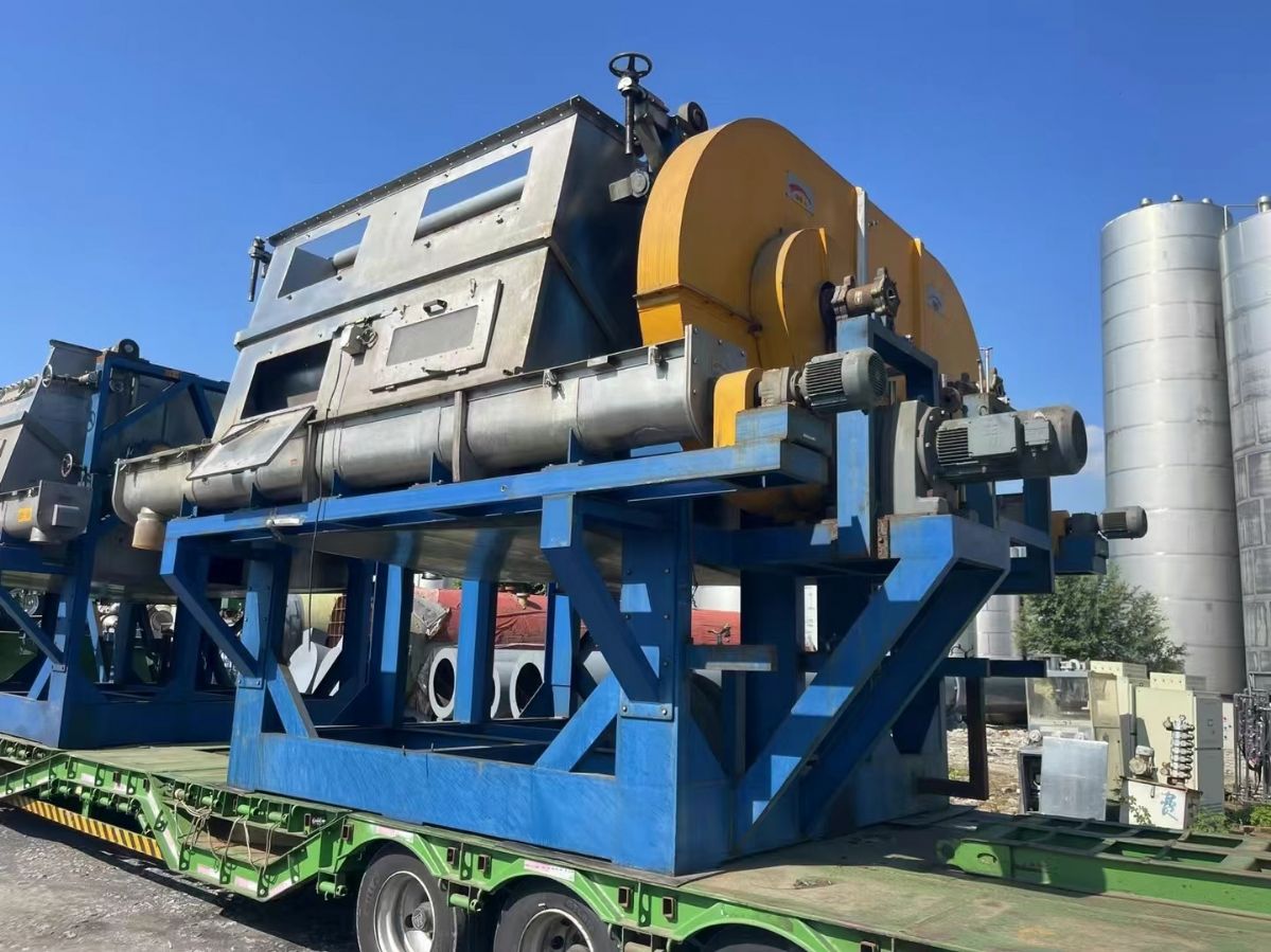 转让二手滚筒切片机 两台1.5米X2.5米双滚筒切片机