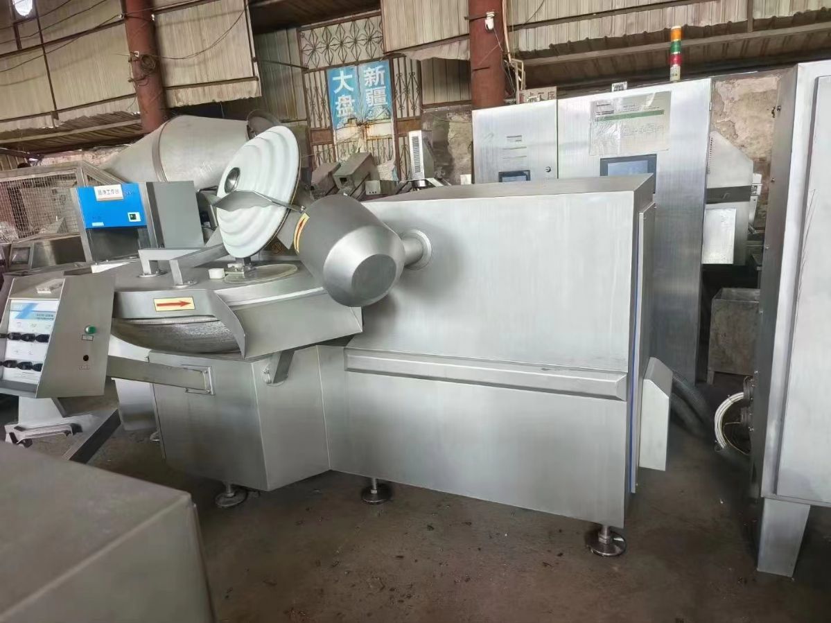 转让二手斩拌机 125型-200型晓进产变频高速斩拌机