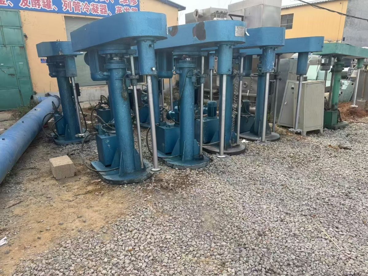 转让二手高速分散机 10台功率7.5千瓦全防爆变频高速分散机