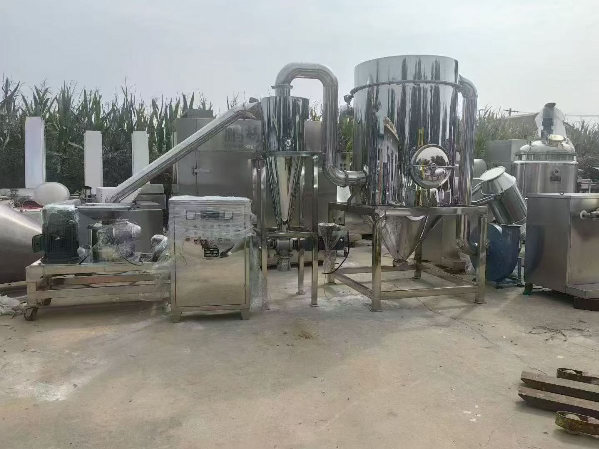 转让二手超威粉碎机 一套WFJ-15型高效超威粉碎机