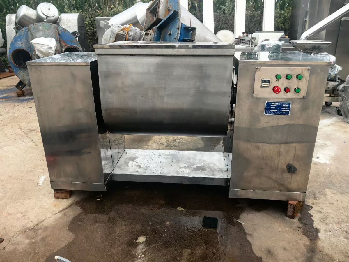 转让二手槽型混合机 一台CH-300升卧式槽型混合机