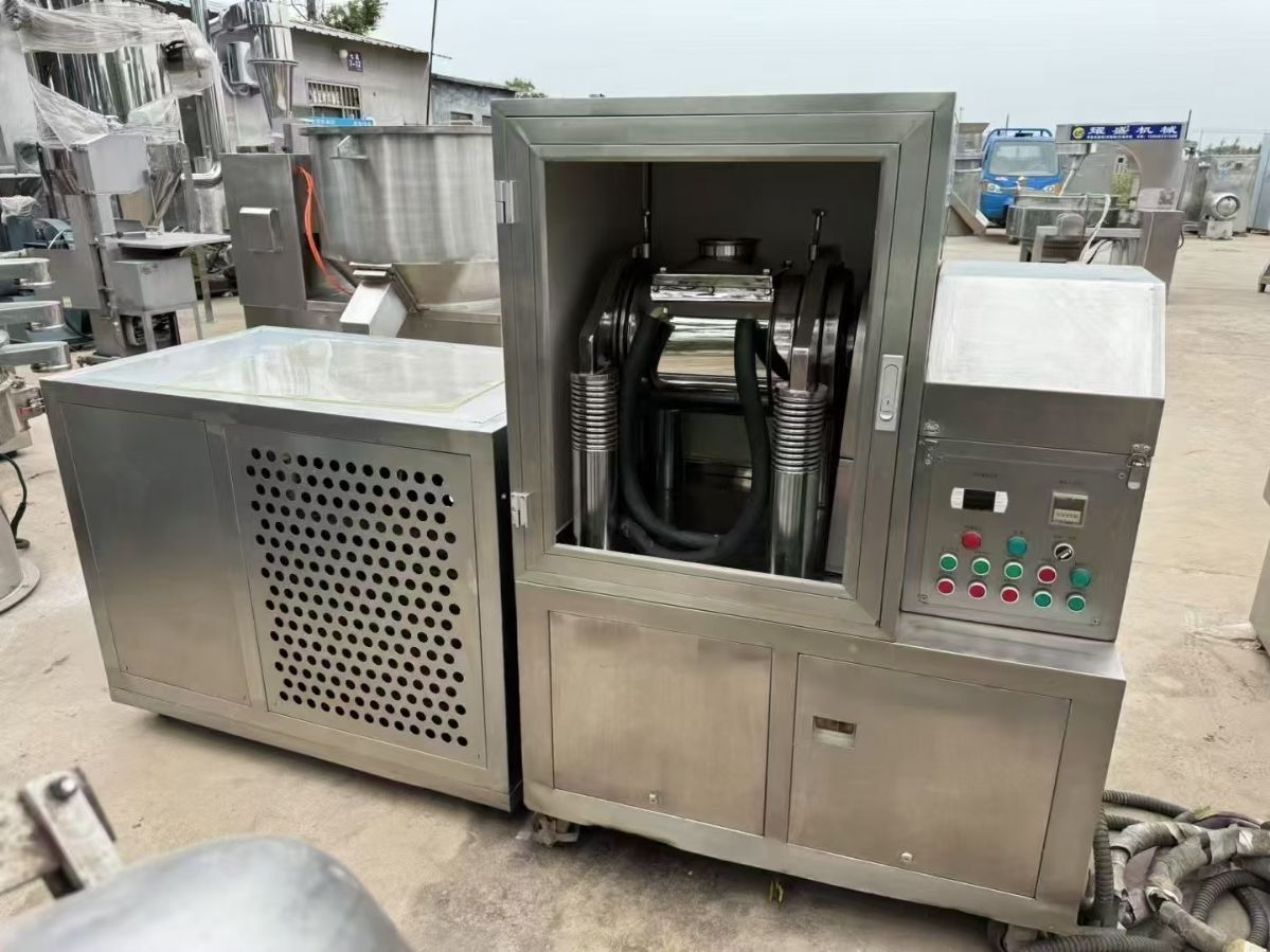 转让二手低温粉碎机 一台容积10升带制冷低温震动粉碎机