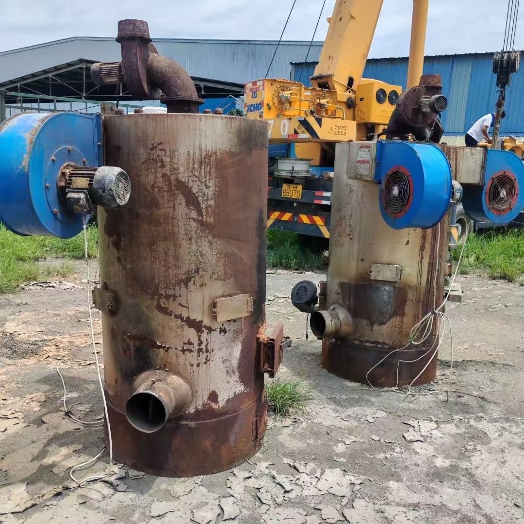 转让二手网带烘干机 一套8米6层生物质颗粒加热网带烘干机