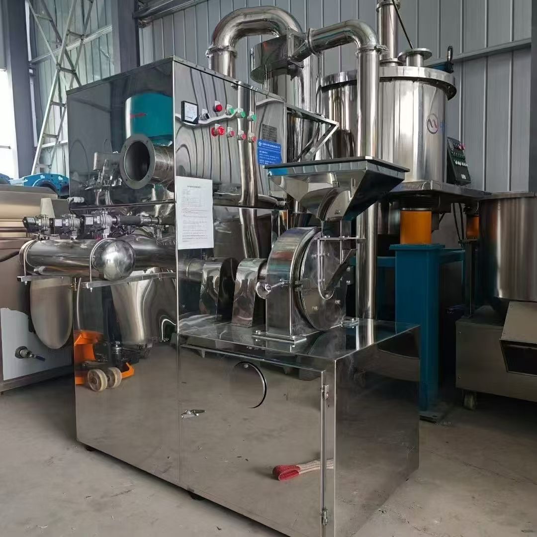 转让二手脉冲除尘粉碎机 一台WF-350脉冲除尘粉碎机