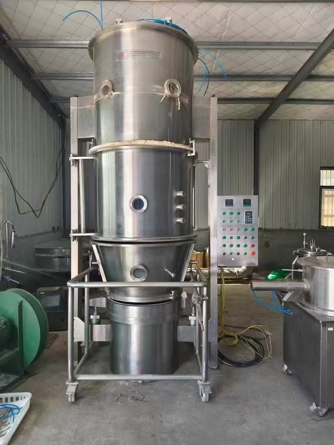 转让二手沸腾干燥机 一台FG-60型高效沸腾干燥机