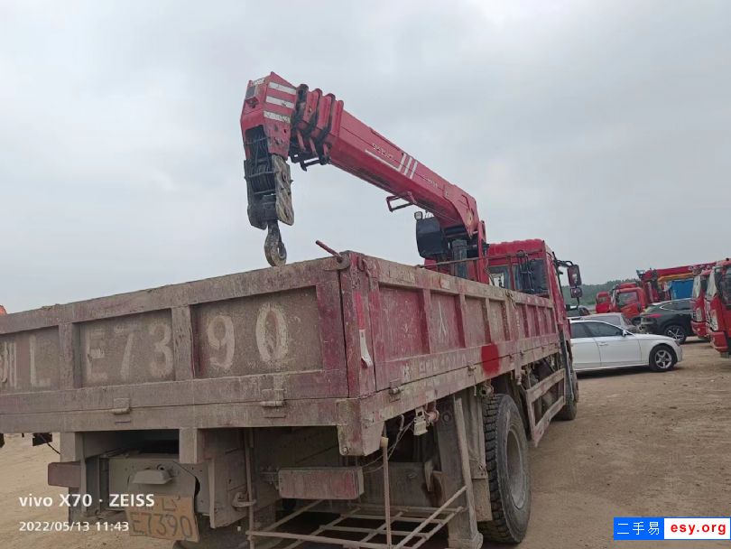 出售二手单桥6.3吨8吨后双桥12吨14吨随车吊 国五便宜卖