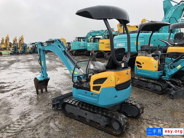 转让河南洛阳急售二手久保田17小型挖掘机原装进口挖沟机