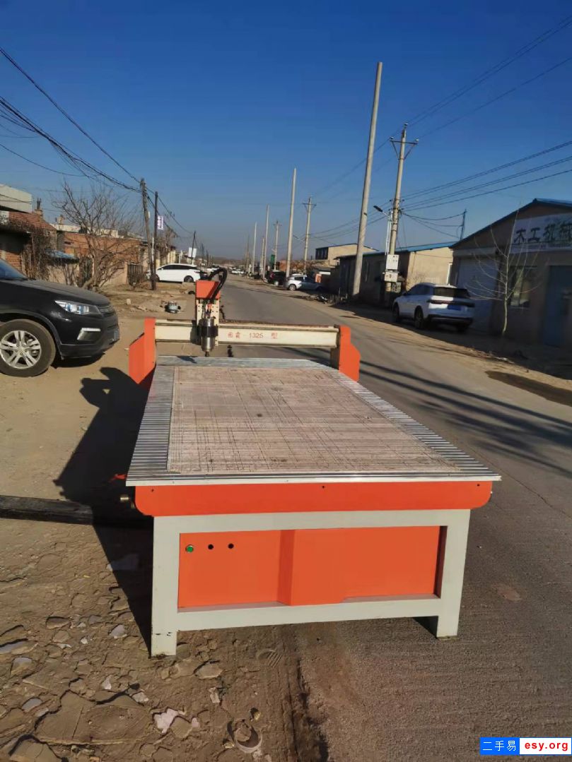 二手广告雕刻机处理