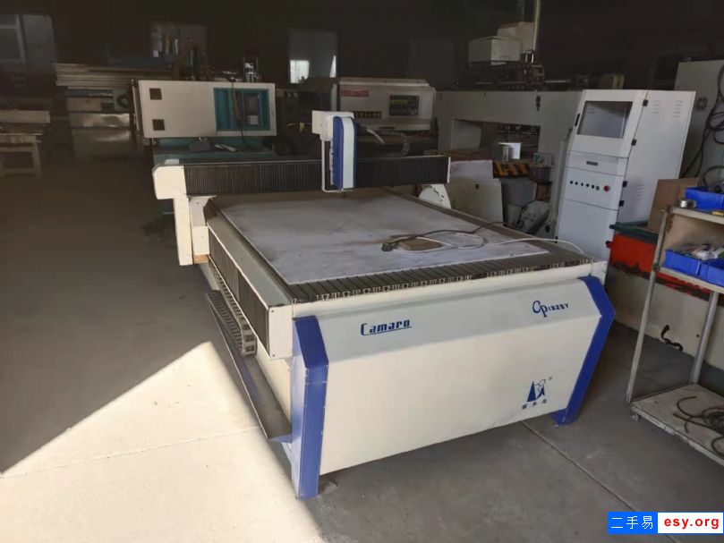 二手广告雕刻机处理