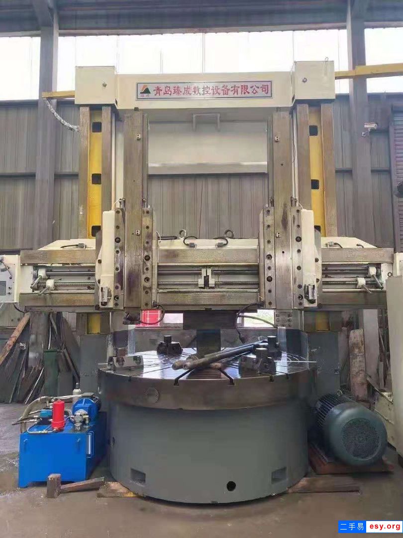 处理二手青岛臻成C5225立式车床二手立车二手车床