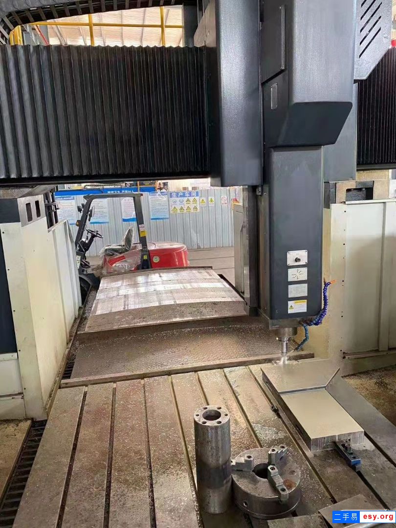 转让二手海天GLU23x30定梁龙门加工中心二手两线一硬龙门二手加工中