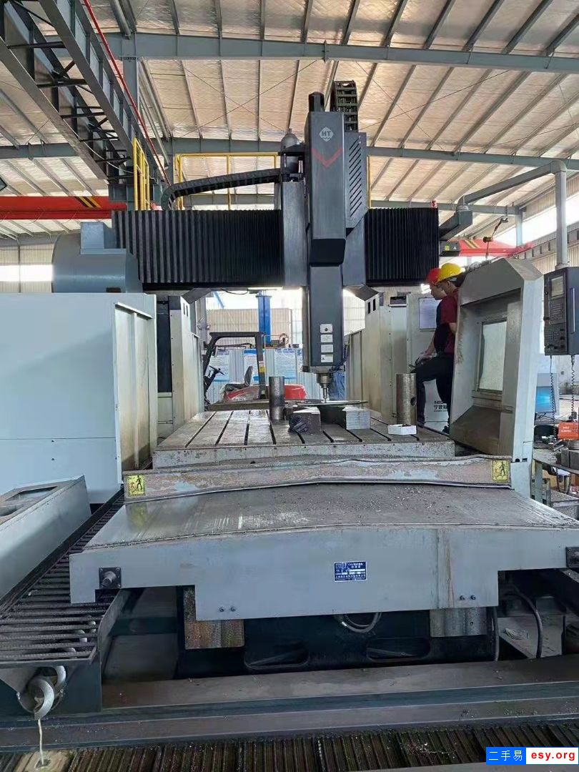 转让二手海天GLU23x30定梁龙门加工中心二手两线一硬龙门二手加工中