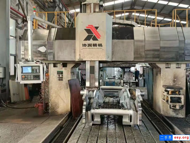 转让二手常州协润XK2420-60B定梁数控龙门铣镗床二手龙门