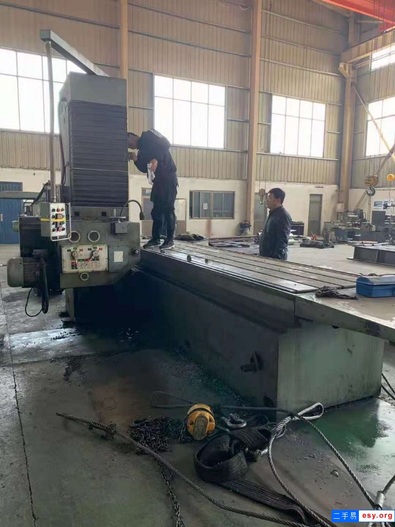 出售二手上海台凌XT1000x4000台式重型铣镗床二手铣镗床