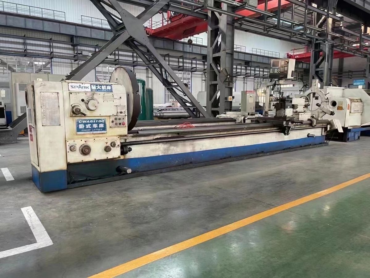 出售二手星火CWA61100x5米数控车床二手61100数控车