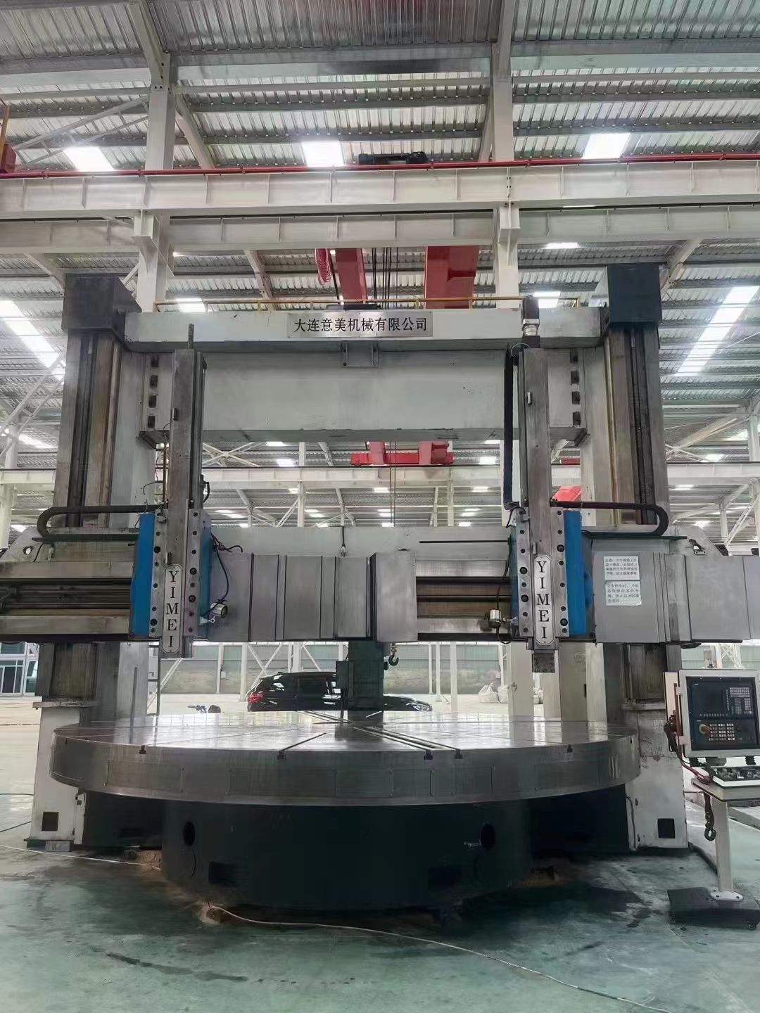 处理二手意美CK5250数控立式车床加工高度2.5米