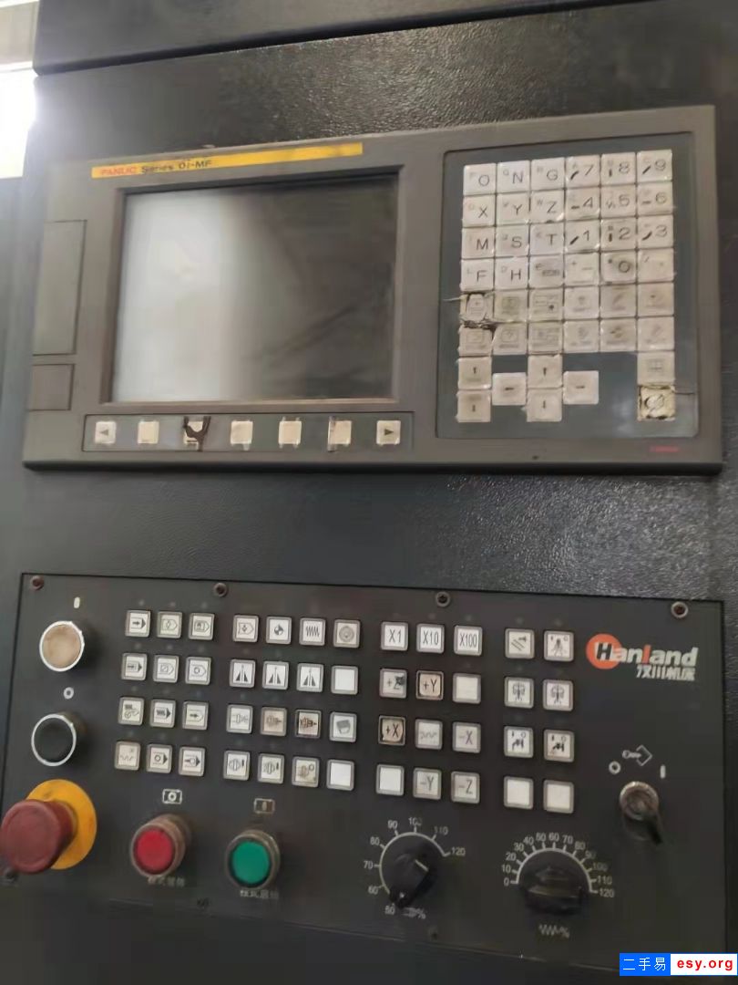 转让二手汉川XK715DII数控立式床身铣二手汉川715数控铣