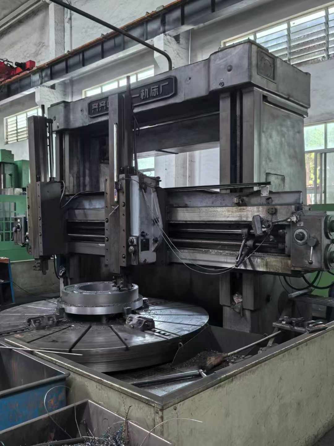转让二手齐齐哈尔C5231立式车床加工高度1.6米