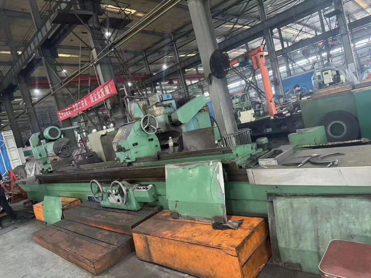 出售二手上海M1380x5000-H外圆磨床工件重量3000