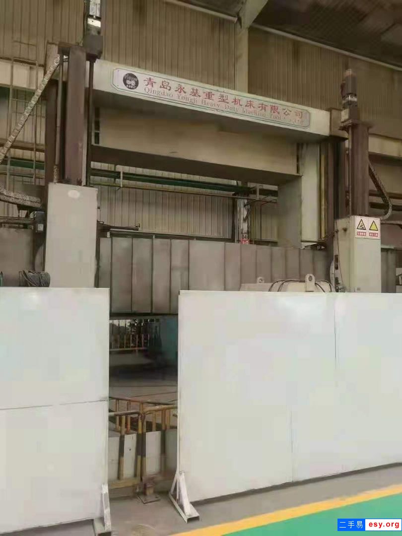 出售二手青岛永基DVT5米立式车床二手立车二手车床