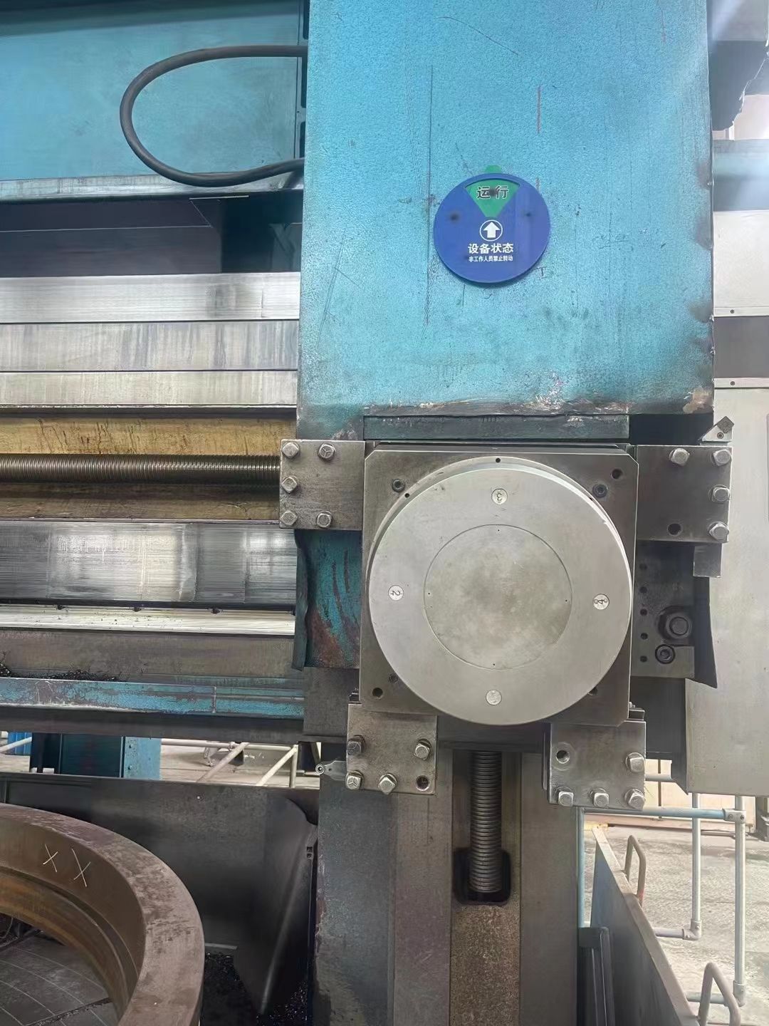 处理二手齐重DVT315x20-32Q-NC数控立式车床卡盘直径283