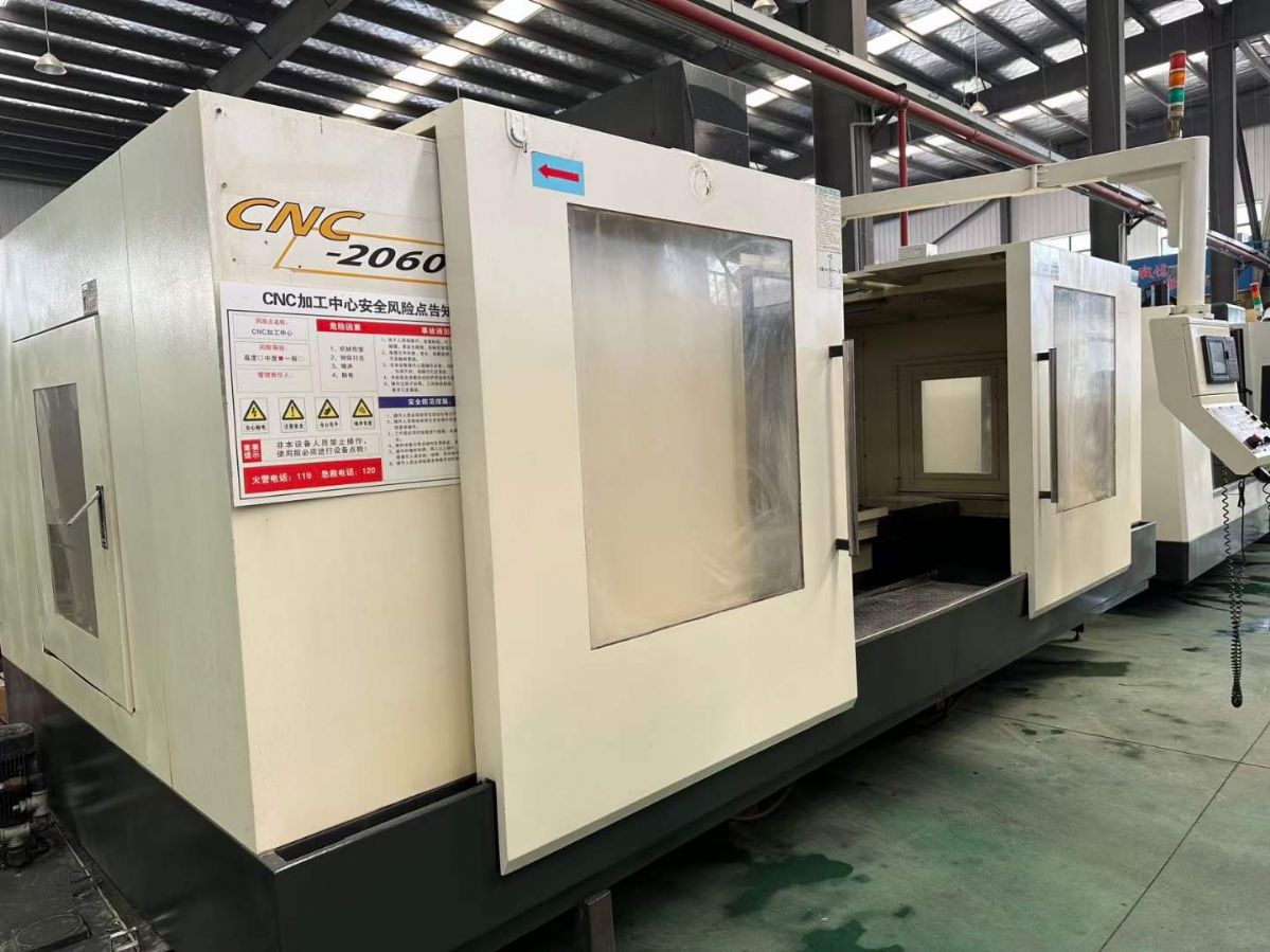 转让二手协鸿CNC-2060数控铣床主电机功率18.5