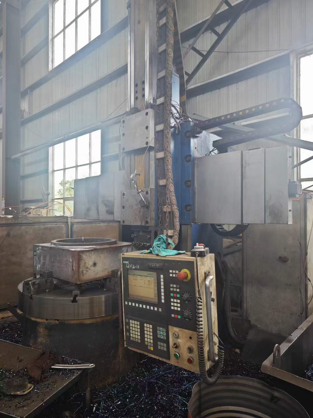 转让镇宏CK5116数控立式车床工作台转速160