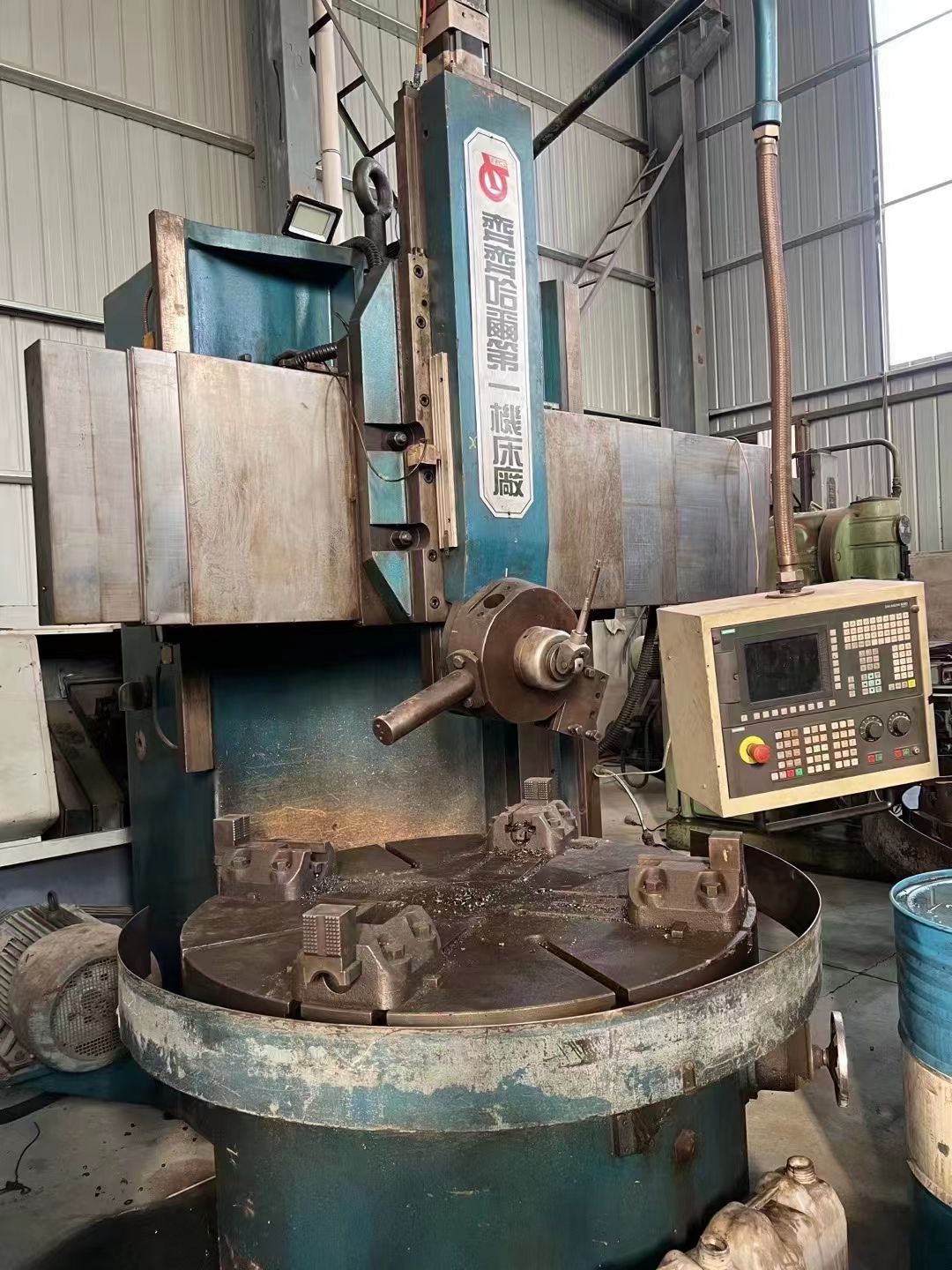出售齐重CA5116Ex10-5数控立式车床二手1.6米数控立车