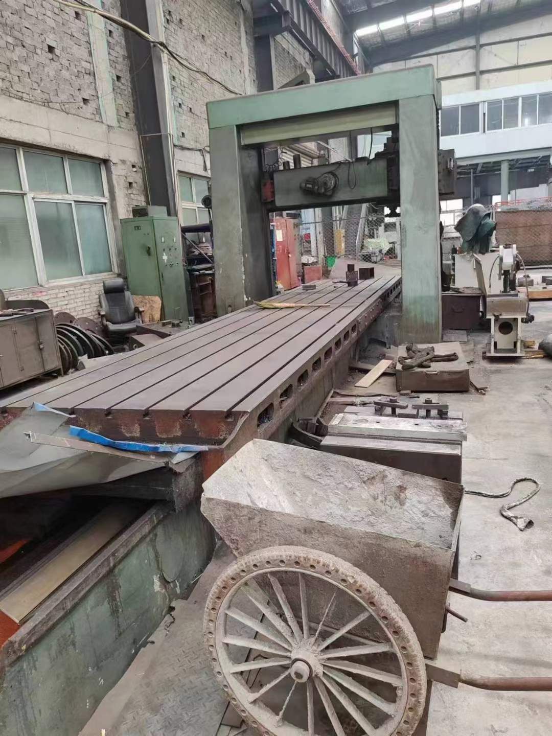 处理二手永立达BXM2020G-4龙门铣床铣削宽度2米
