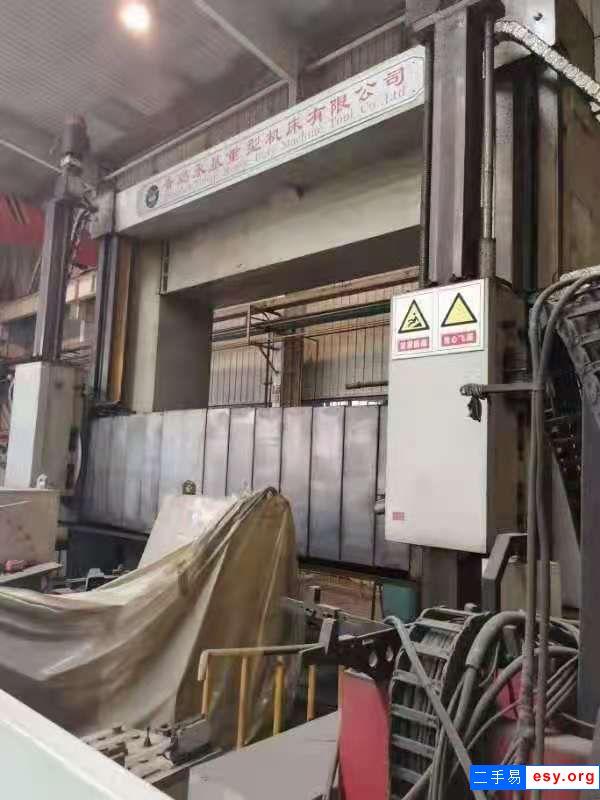 出售二手青岛永基DVT5米立式车床二手立车二手车床