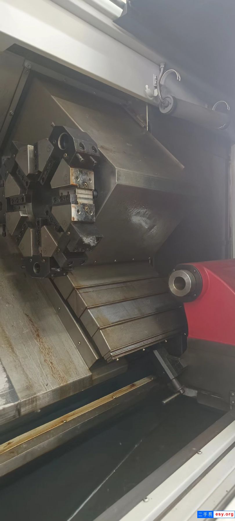 处理二手沈阳ETC5075NH数控斜身车二手斜轨车