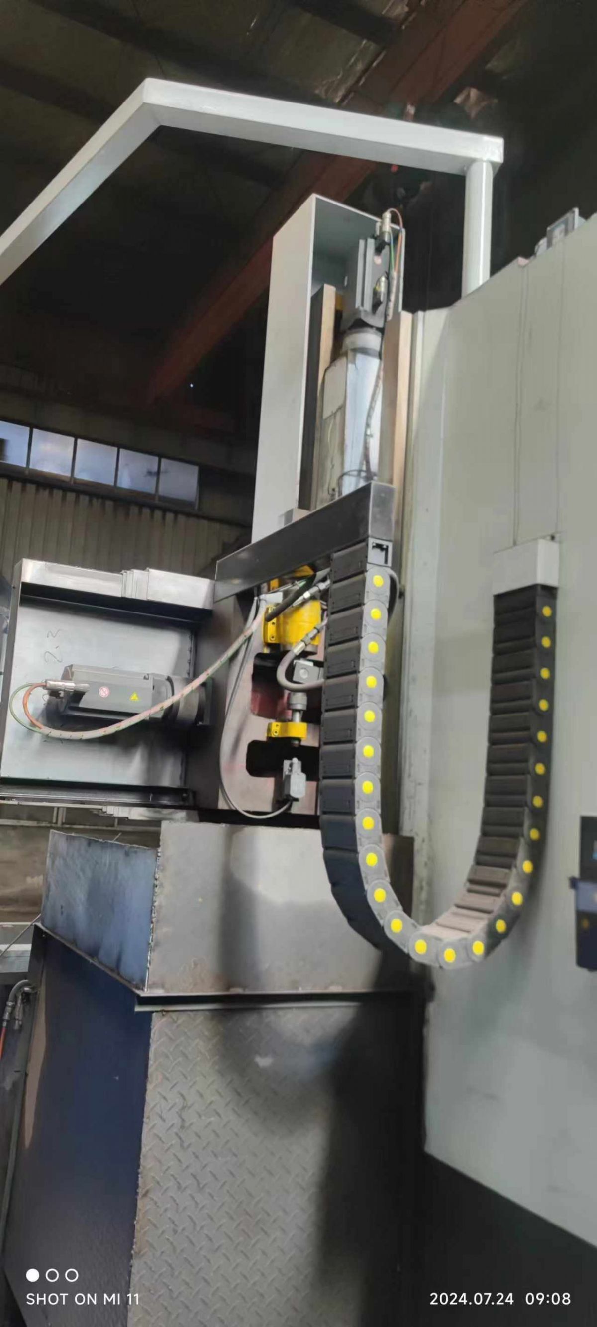 转让二手大连CK5123A数控立式车床加工高度1.2米